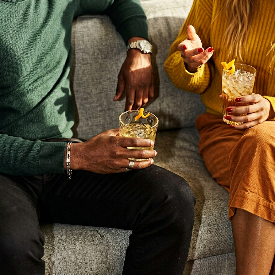 Gin and tonic night in with Verandah Tonic drinks