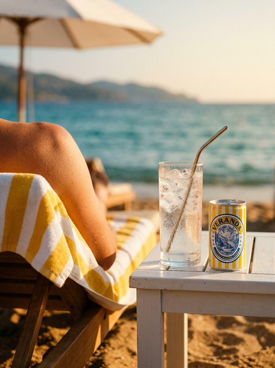 Verandah Tonic cocktail hero lifestyle image