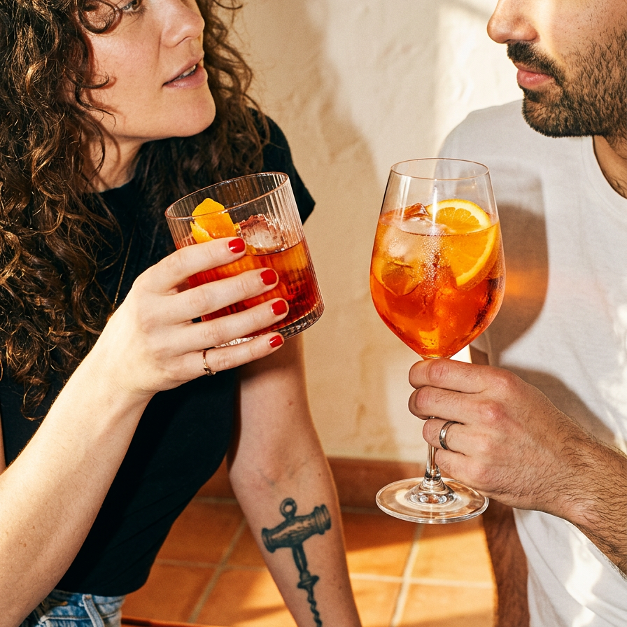 Friends enjoying Verandah Tonic premium tonic water