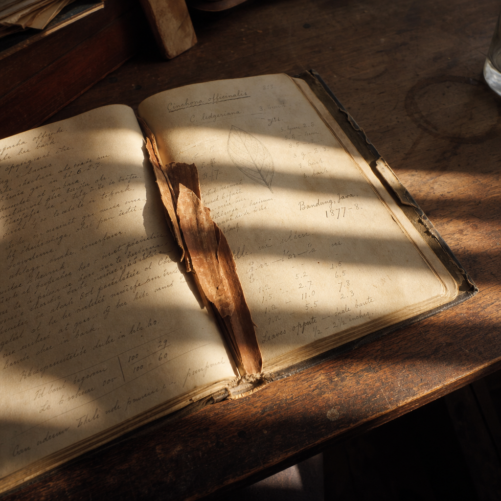 Botanical workbook — Verandah Tonic recipe development